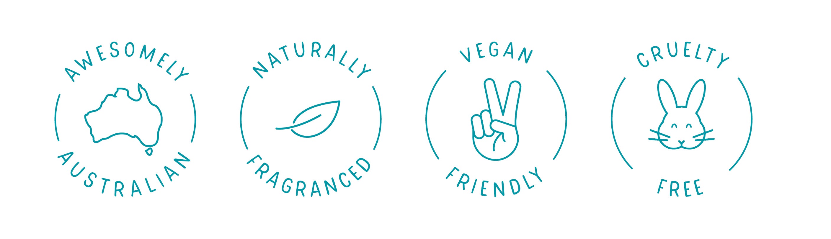 Awesomely Australian, Naturally Fragranced, Vegan Friendly, Cruelty Free Hair Care. 