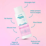 Lil Smoothie Conditioner Benefits, Hair Detangler, Silicone Free, Vegan, No Nasties 