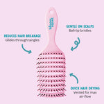 Speed Styler Detangling Brush - Bloom Squad® Kids Haircare